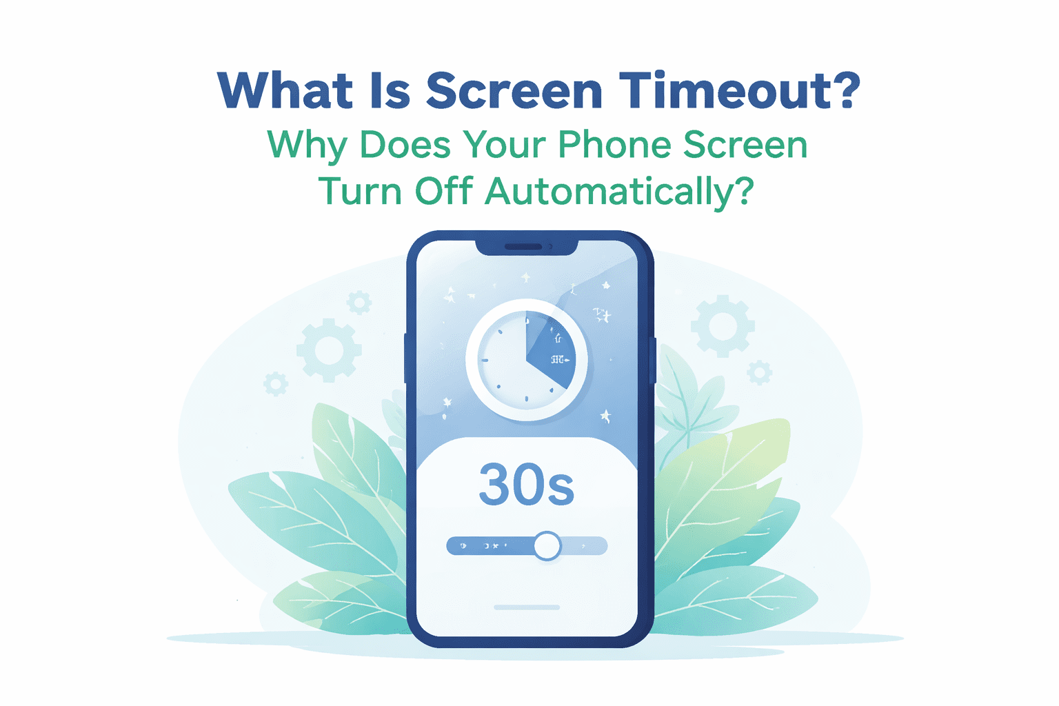 Screen Time Timeout What Is Screen Timeout and Why Does Your Phone Screen Turn