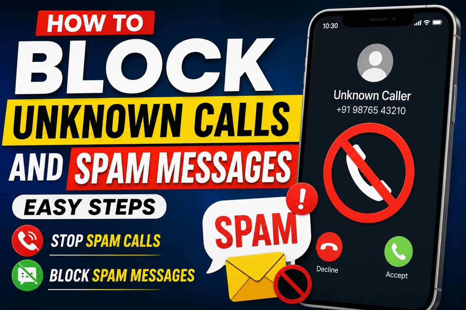 How to Block Unknown Calls and Spam Messages on Android